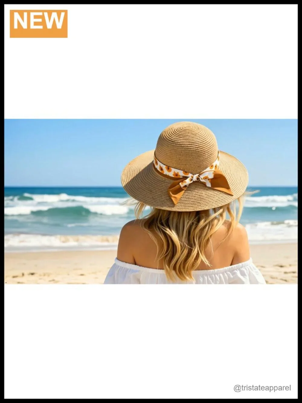 Straw Wide Brim Sun Hat with Chin Strap, Foldable Beach Travel Hat